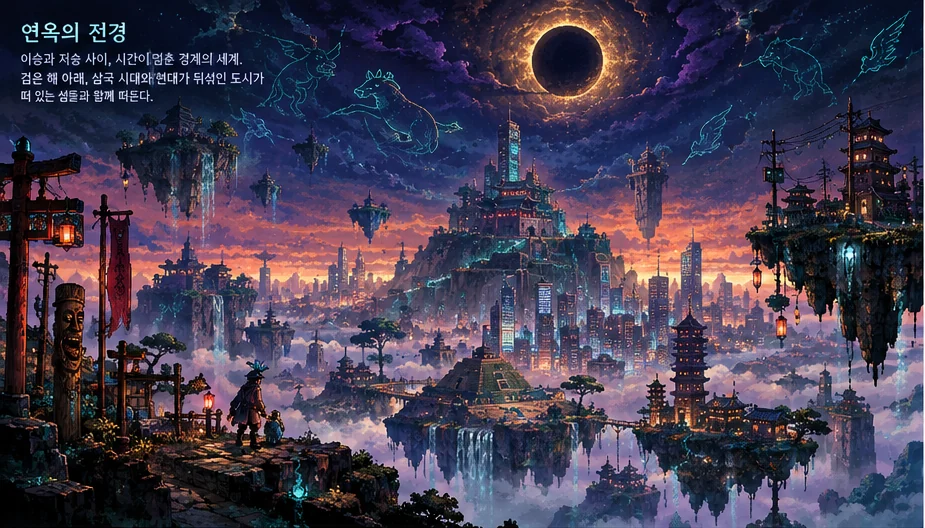 연옥의 전경